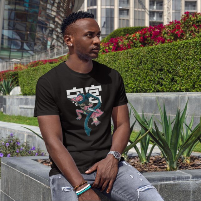 Camiseta Gecko Modern Samurai (Subido por el creador)