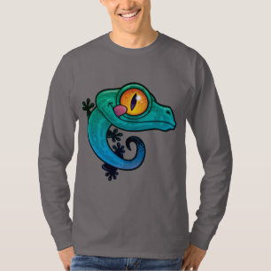 Camiseta Gecko, Personalizado colorido