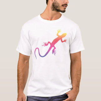Camiseta Gecko/Salamander del arco iris
