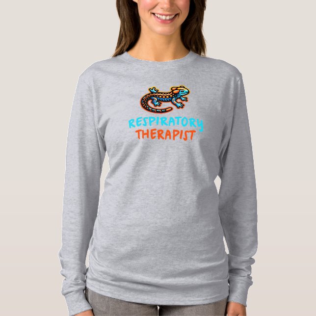 Camiseta Gecko Terapia Respiratoria (Anverso)