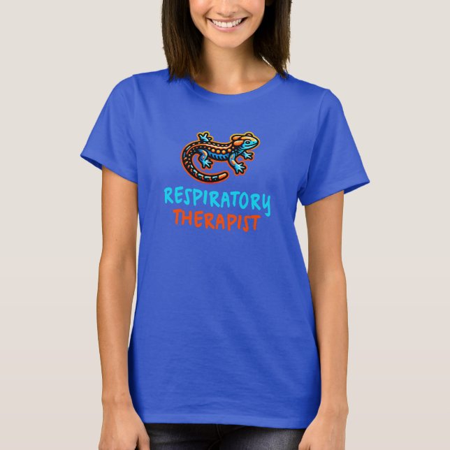 Camiseta Gecko Terapia Respiratoria (Anverso)