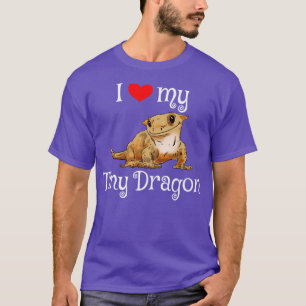 Camiseta Gecko Tiny Dragon Gecko Lover Cute Crestie