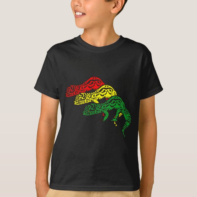 Camiseta Geckos de Rasta (Anverso)