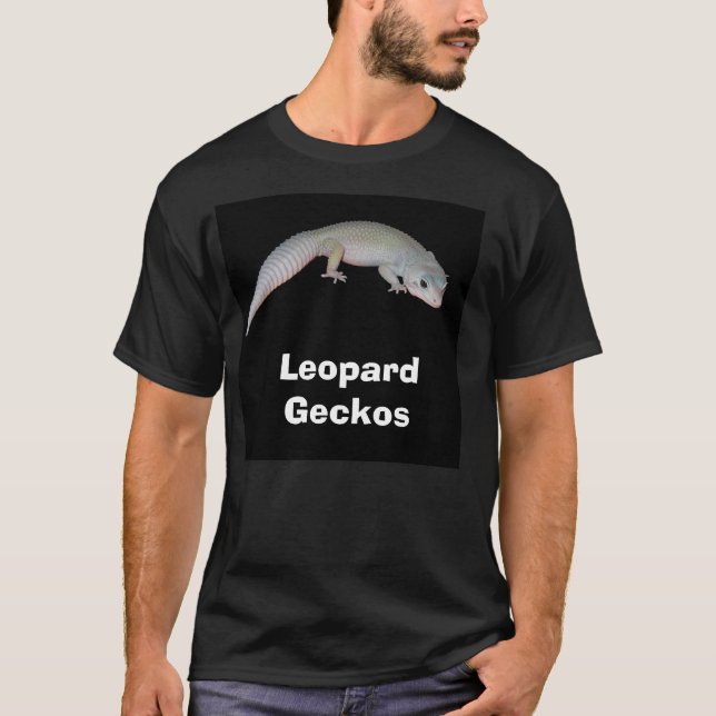 Camiseta Geckos del leopardo (Anverso)