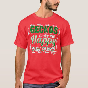 Camiseta Geckos me hacen feliz