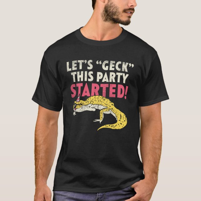 Camiseta Geco crestado (Anverso)