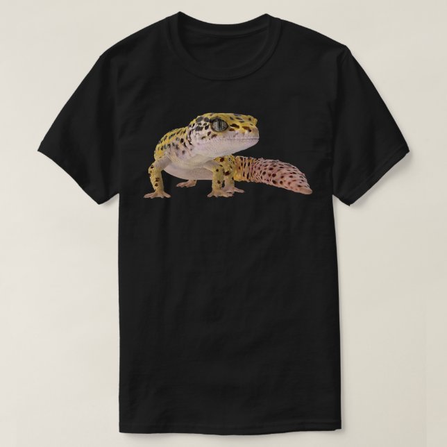 Camiseta Geco leopardo (Diseño del anverso)