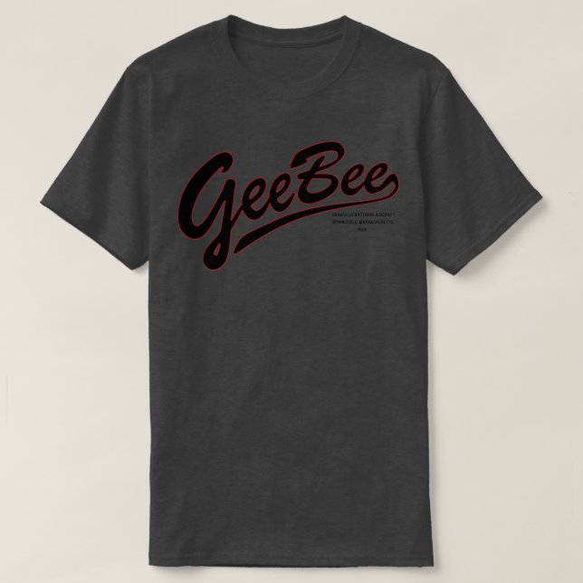CAMISETA GEE BEE 1 (Diseño del anverso)