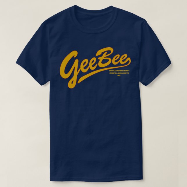 CAMISETA GEE BEE 2  (Diseño del anverso)