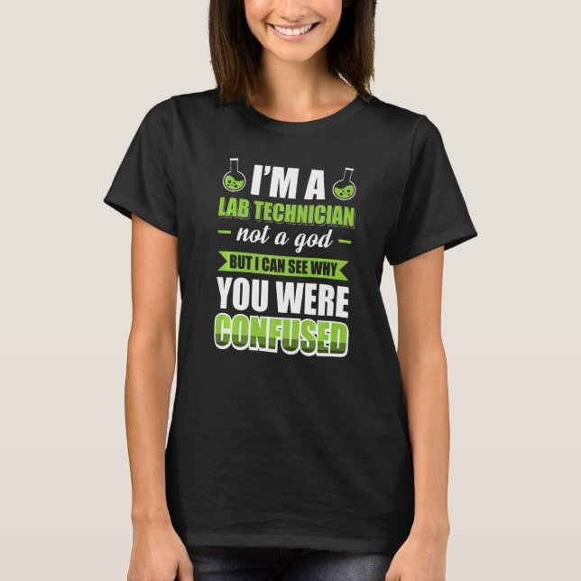Camiseta Gee de Técnico Técnico de Ciencias Médicas de Lab  (Anverso)