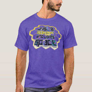 Camiseta Geek and Nerds love space JWST Telescope