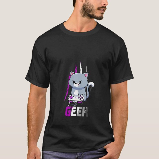 Camiseta Geek Asexual Nerd Orgullo Lgbt Videojuego Lov (Anverso)