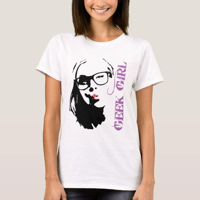 Camiseta Geek Chica (Anverso)