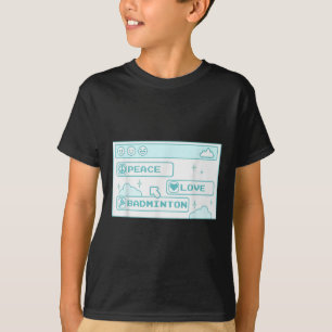 Camiseta Geek De Computadora Gamer Pc Nerd Guay Peace Badmi