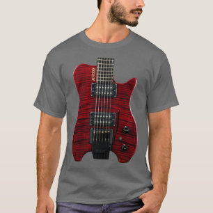 Camiseta geek de guitarra eléctrica