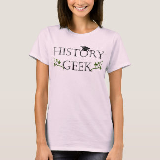 Camiseta Geek de historia