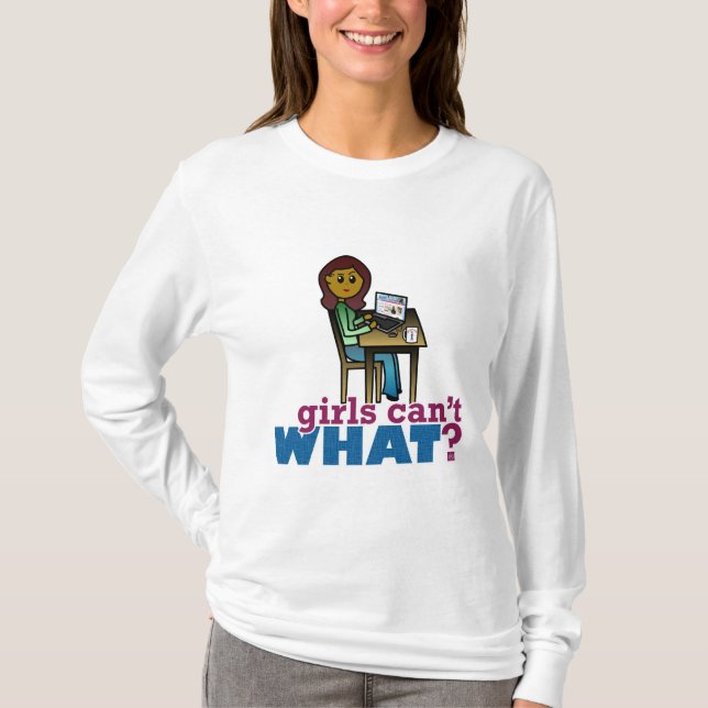 Camiseta Geek de la computadora - Oscuro (Anverso)