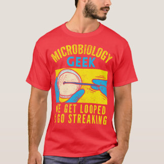 Camiseta Geek de microbiología