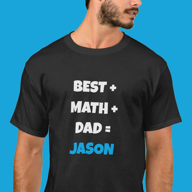 Camiseta Geek de Papá de Matemáticas (Subido por el creador)