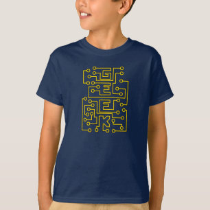 Camiseta Geek electrónico