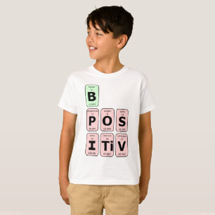Camiseta Geek Geek de la ciencia positiva Nerd