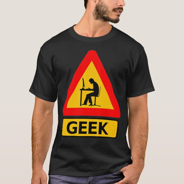 Camiseta Geek Nerd Computer Gamer Linu Hacker Premium (Anverso)