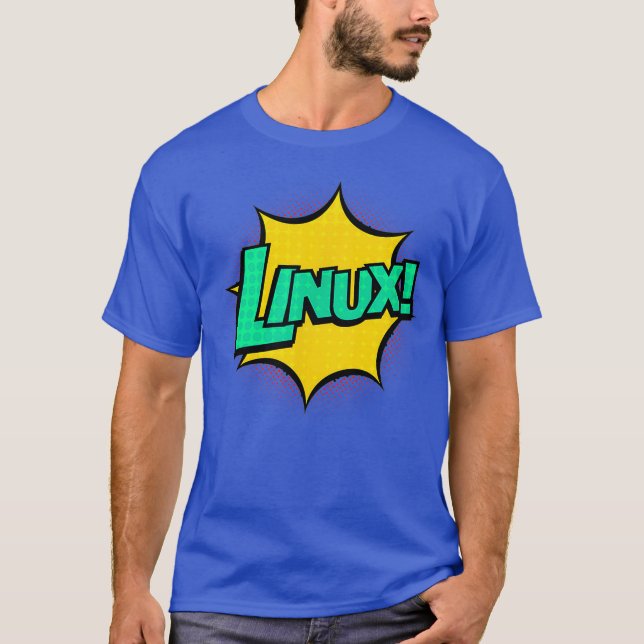 Camiseta Geek Nerd Retro Comic (Anverso)