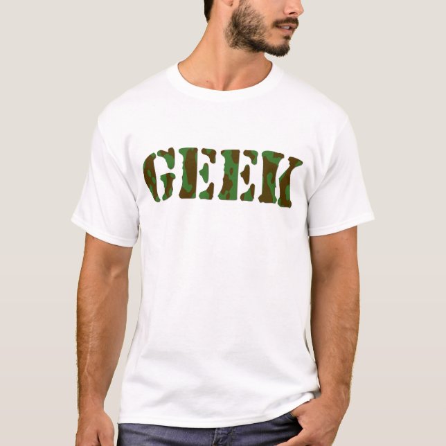 Camiseta geekcamo (Anverso)