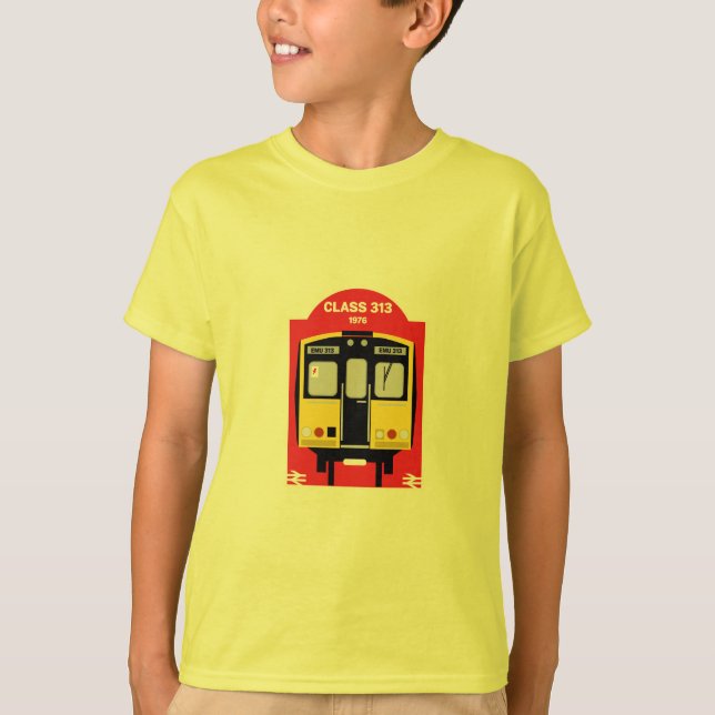 Camiseta Geeks Británicos De Trenes Ferroviarios (Anverso)