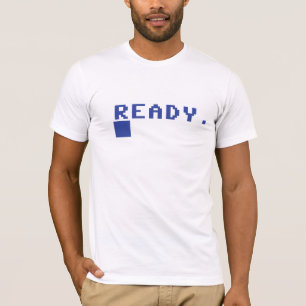 Camiseta Geeky Commodore 64 - Indicador listo
