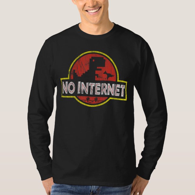Camiseta Geeky Dinosaur Pixel Nerdy Computer Programation G (Anverso)