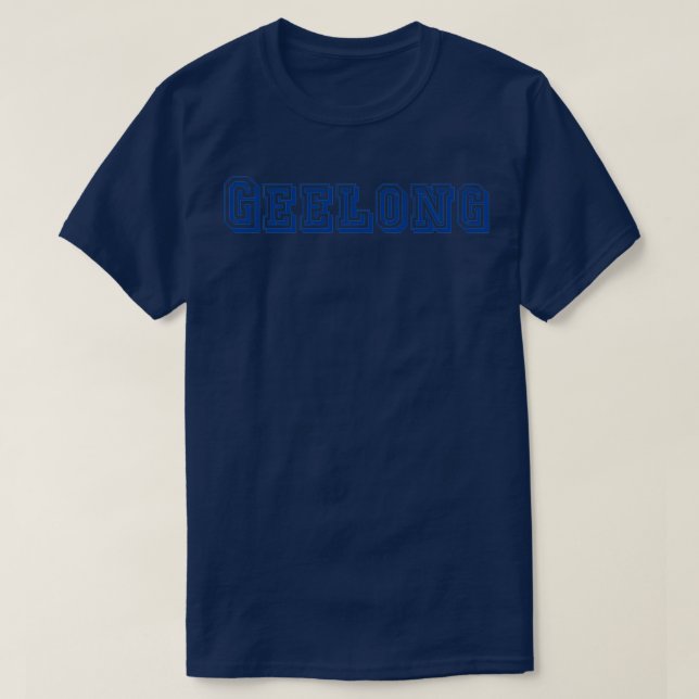 Camiseta Geelong (Diseño del anverso)
