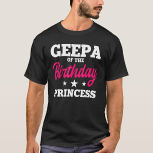 Camiseta Geepa De La Princesa De Cumpleaños Fiesta Bday Cel