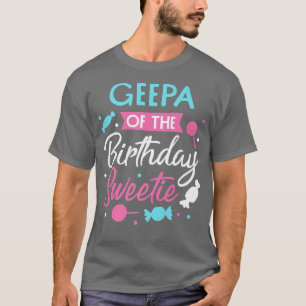 Camiseta Geepa Del Cumpleaños Sweetie Candy Bday Fiesta Gra