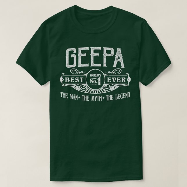 Camiseta Geepa personalizada Mejor No  (Diseño del anverso)