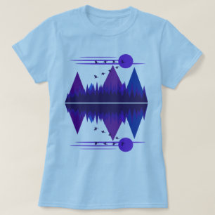 Camiseta Geese En Vuelo