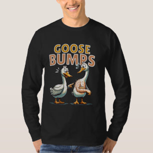 Camiseta Geese gracioso inspecciona a Goosebum, amigo de Go