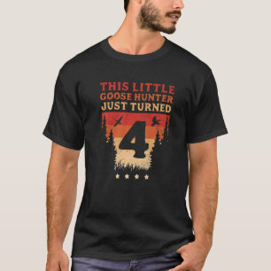 Camiseta Geese Hunter Este Pequeño Cazador De Ganso Acaba D