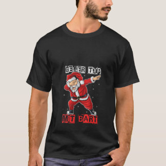 Camiseta GEILER TYP MIT Bart Santa Claus beard V・