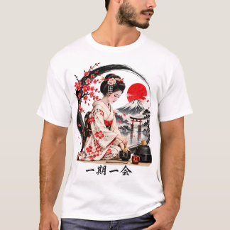 Camiseta geisha