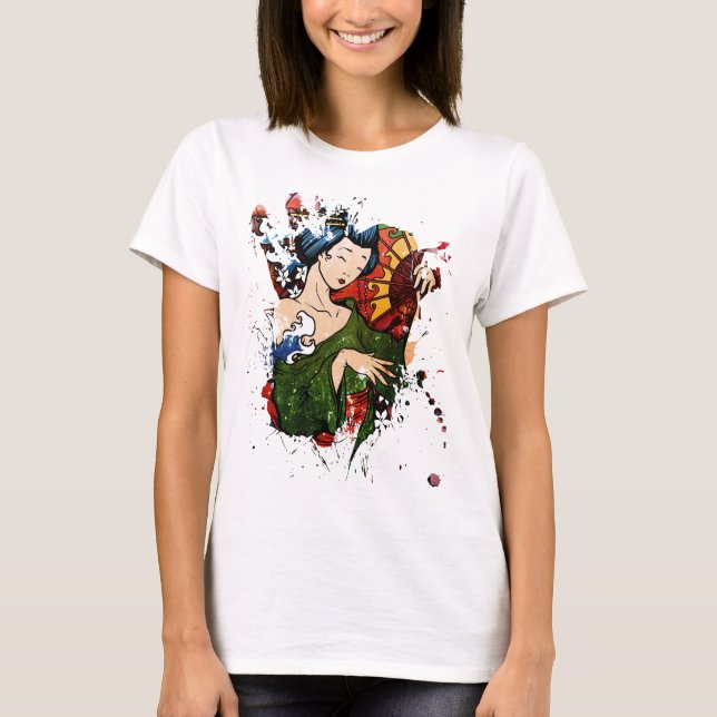 Camiseta Geisha (Anverso)