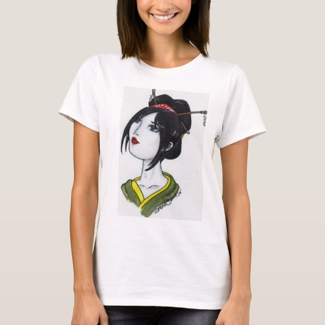Camiseta geisha (Anverso)