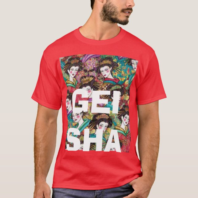 CAMISETA GEISHA (Anverso)