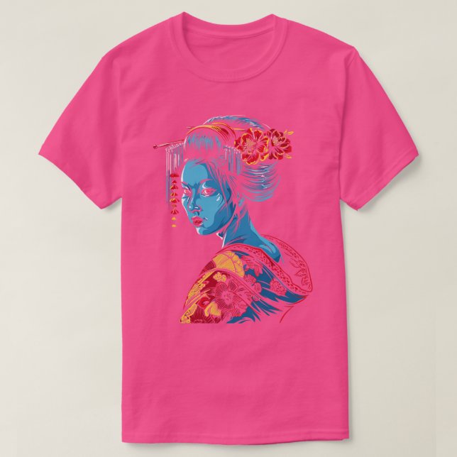 Camiseta Geisha (Diseño del anverso)