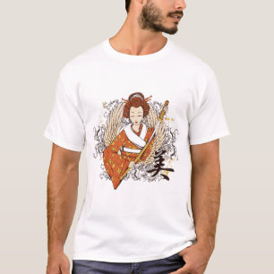 Camiseta Geisha Artistic Culture Cute