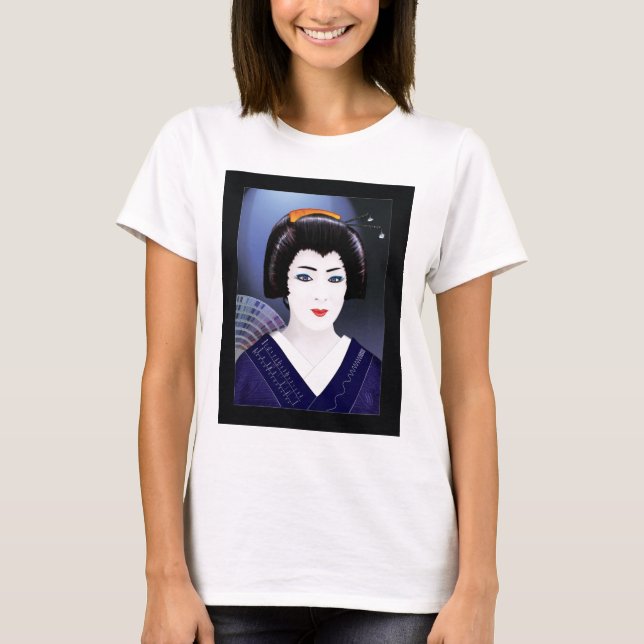 Camiseta Geisha Color (Anverso)