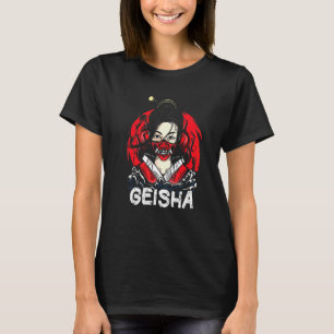 Camiseta Geisha Cultura Japón Mujeres Geisha Japonesas