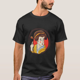 Camiseta Geisha del Dedo Medio