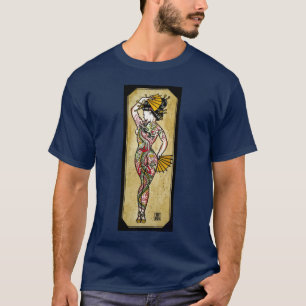 Camiseta Geisha del dragón