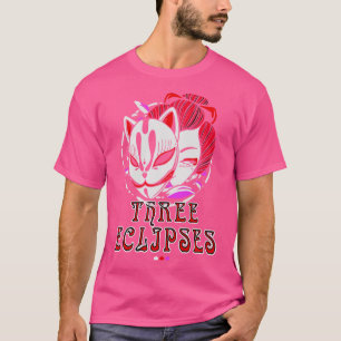 Camiseta Geisha Estilo de ropa de calle de Fox Kitsune japo